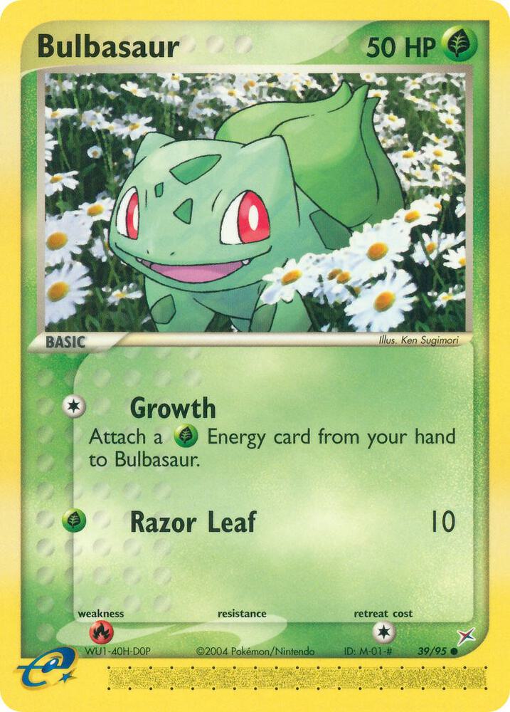 Bulbasaur 39/95 card