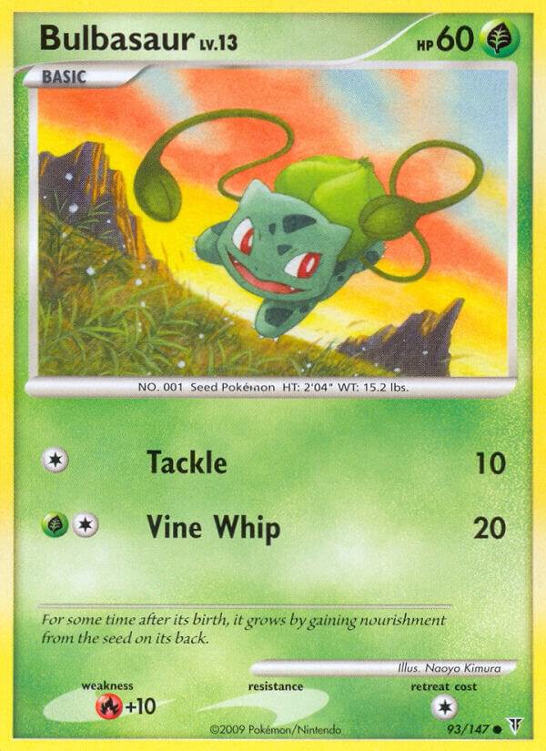 Bulbasaur 93 card