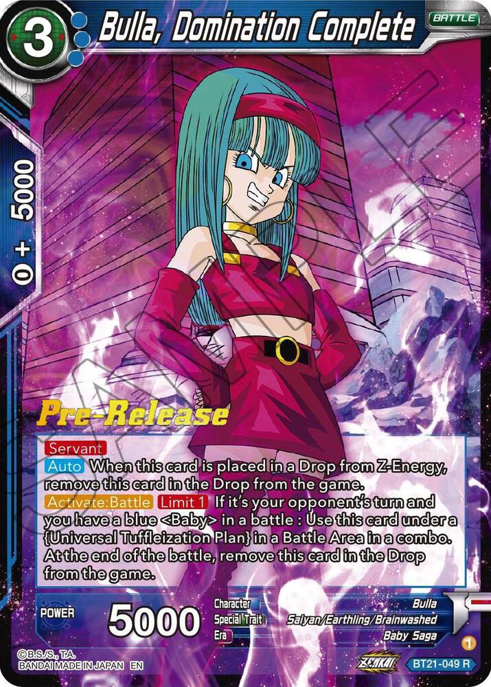 Bulla Domination Complete BT21-049