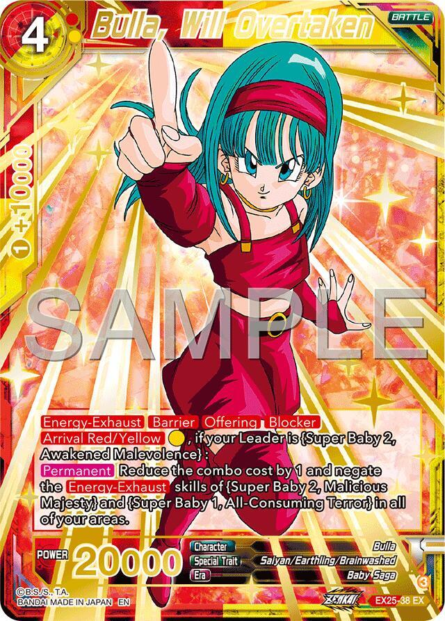 Bulla Will Overtaken EX25-38 card