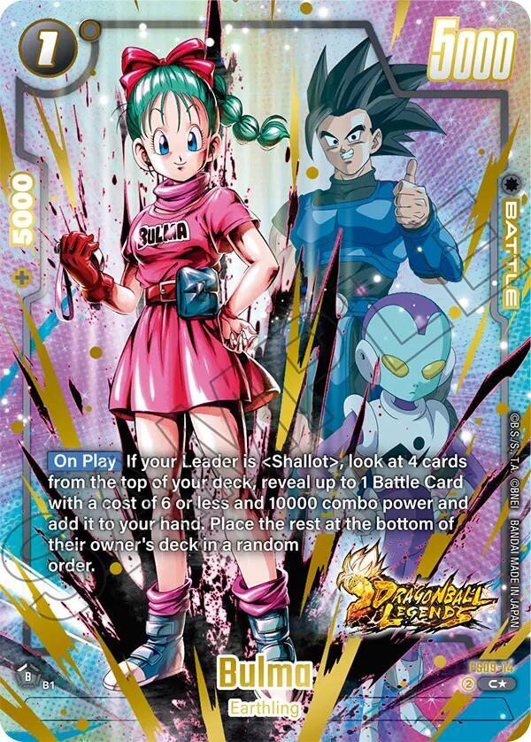 Bulma Bonus Pack Alternate Art FS09-14 card
