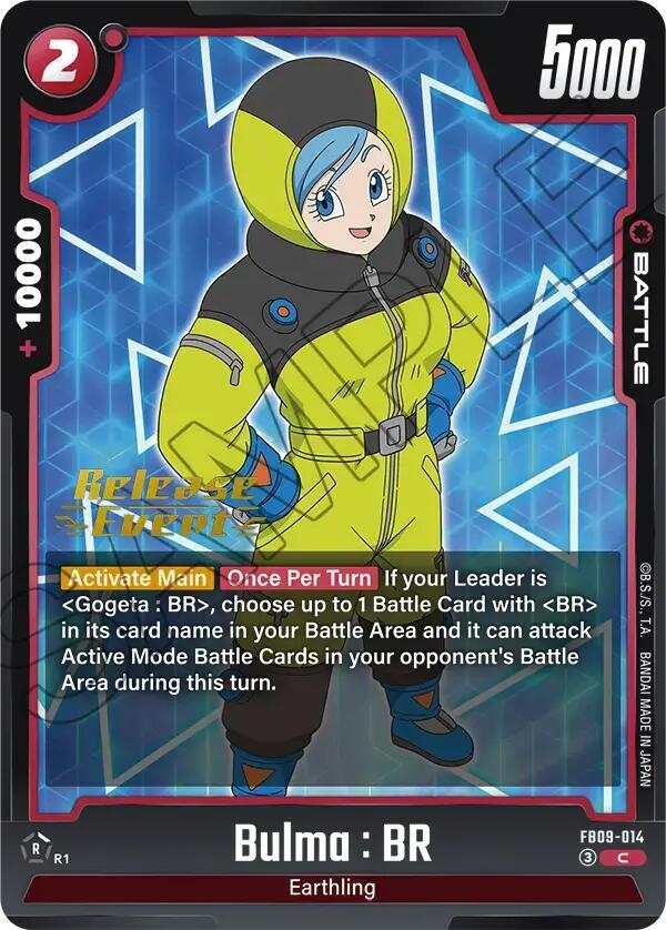 Bulma BR FB09-014 card