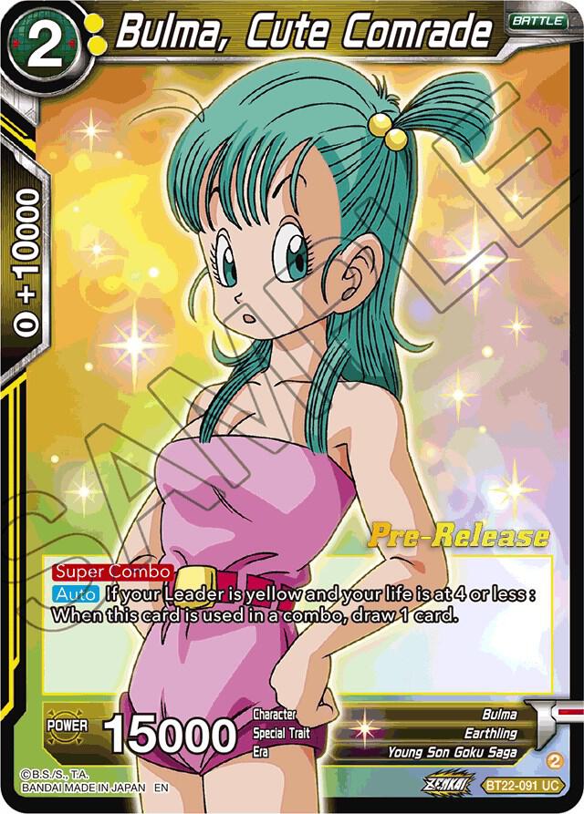Bulma Cute Comrade BT22-091