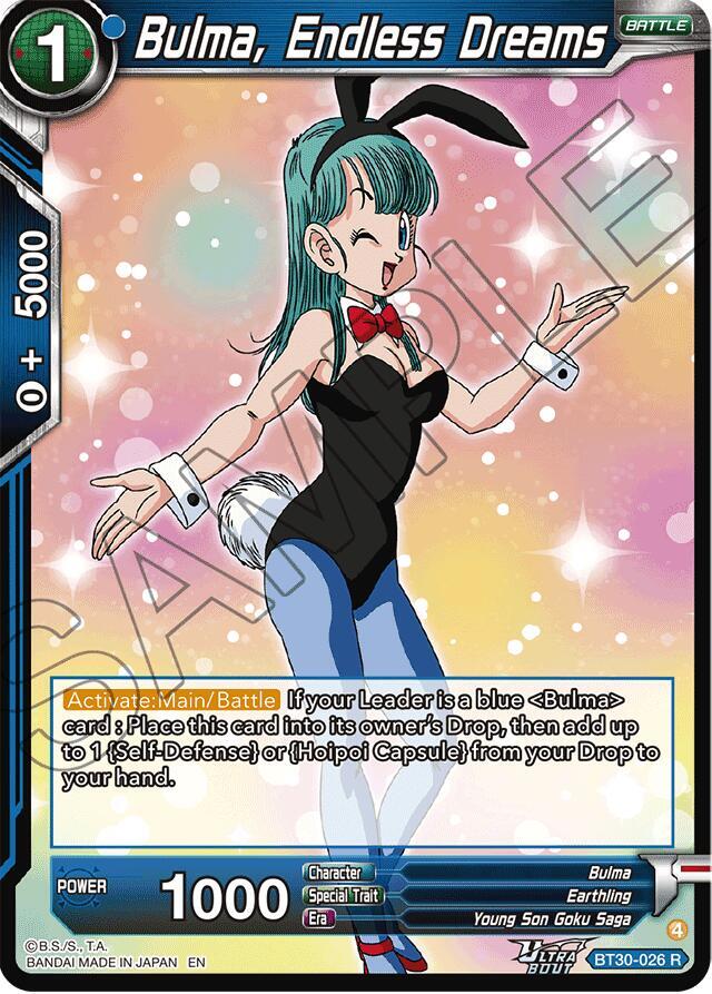 Bulma Endless Dreams BT30-026