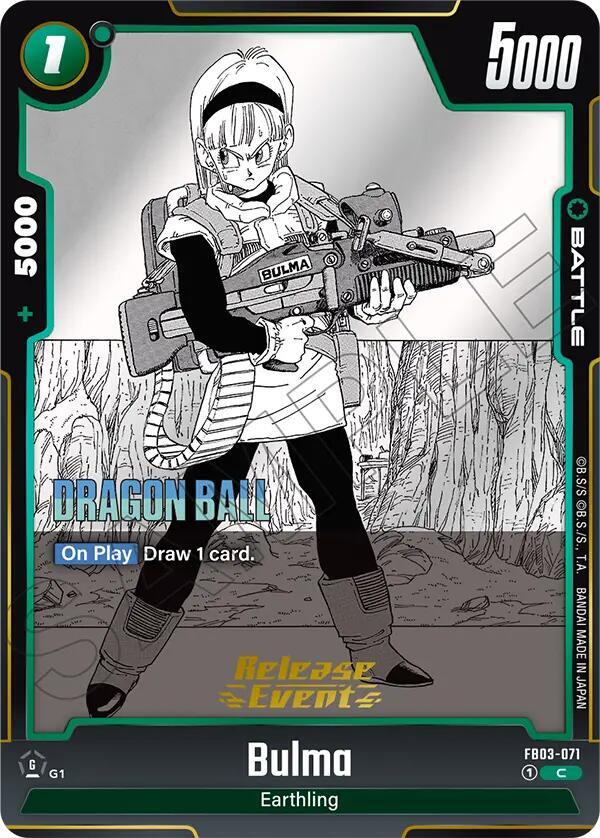 Bulma FB03 071 card