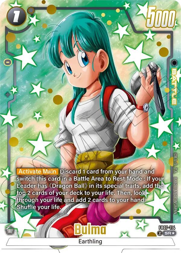 Bulma FB07 114 Alternate Art carta