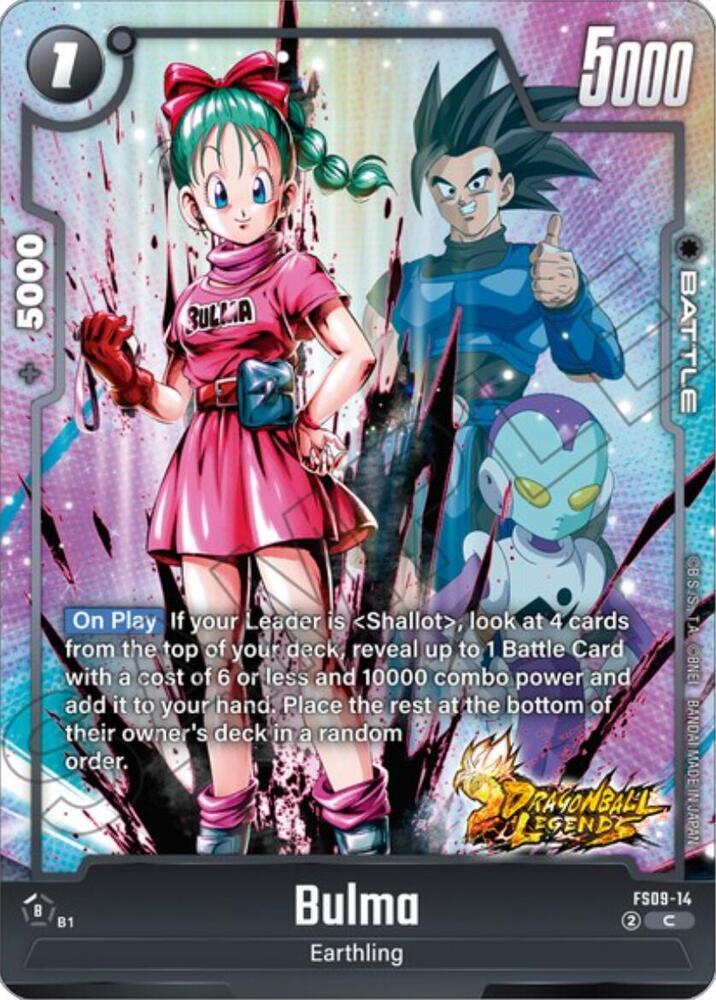 Bulma FS09-14 card