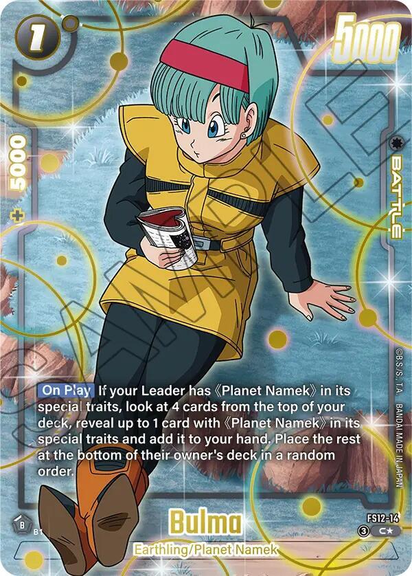 Bulma FS12 14 Gold carta
