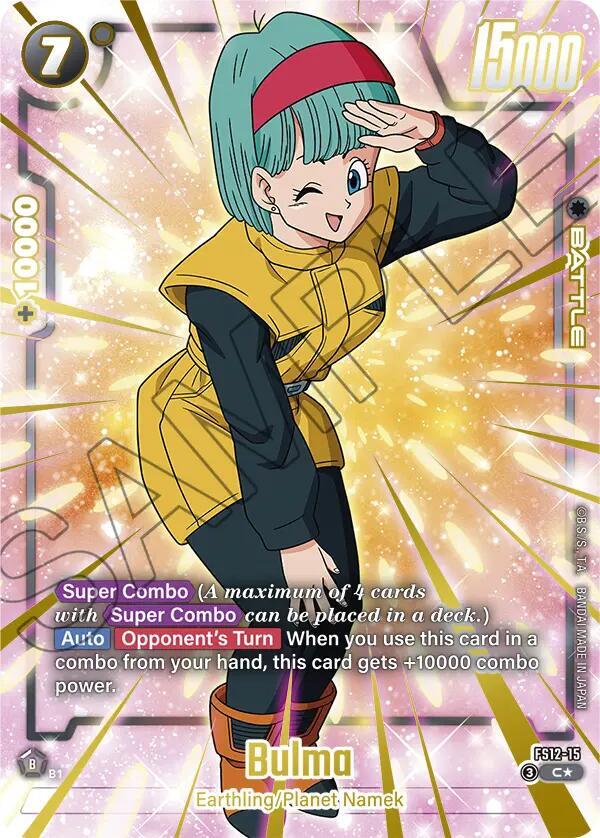Bulma FS12 15 Gold carta