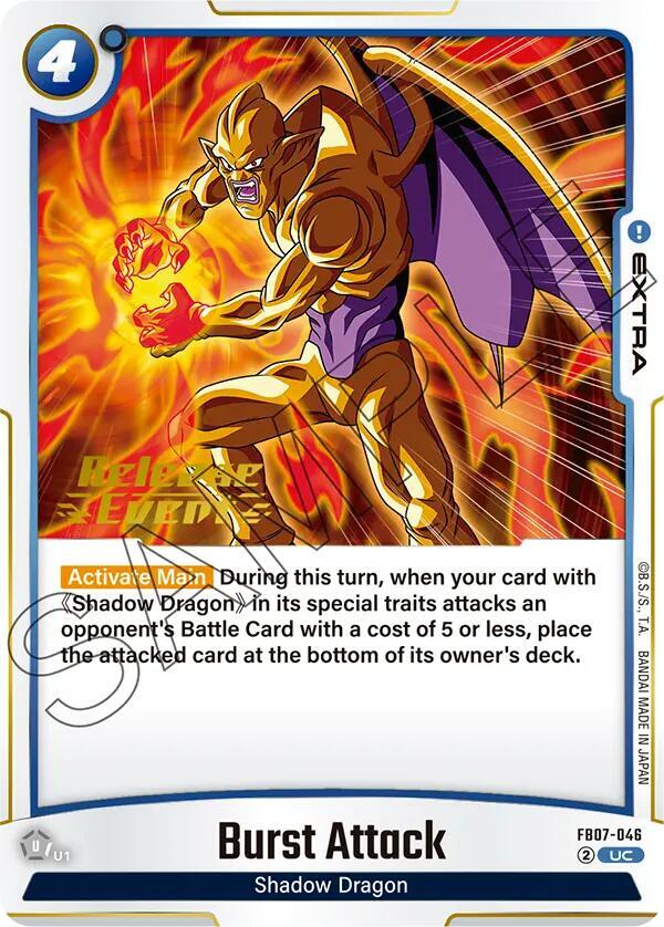 Burst Attack FB07-046 card