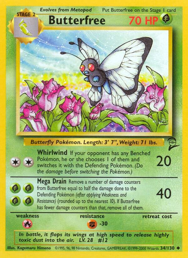 Butterfree 034/130 carta