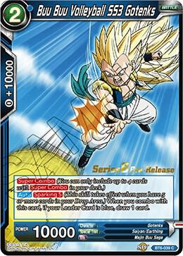 Buu Volleyball SS3 Gotenks BT6-039_PR card