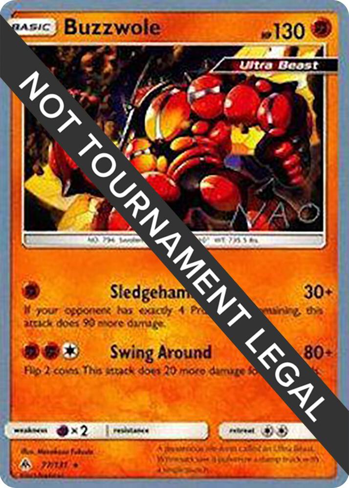 Buzzwole 2018 Naohito Inoue 77/131 card