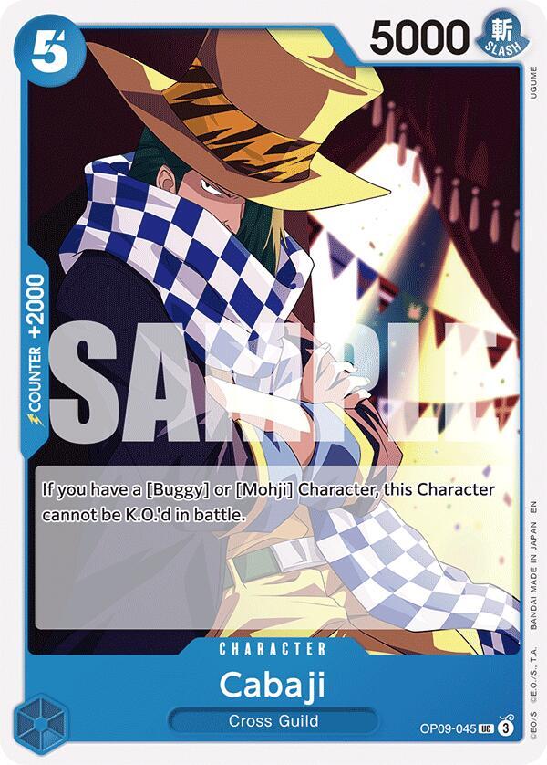 Cabaji Reprint OP09-045 card