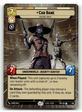 Cad Bane Hostage Taker Hyperspace 452 card
