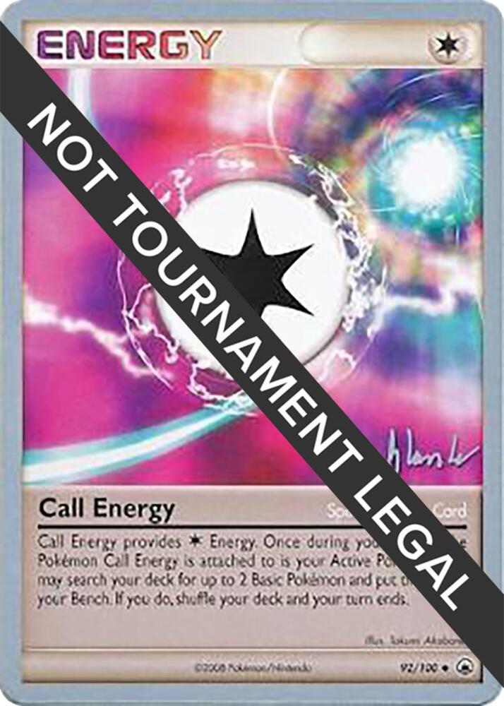 Call Energy 2008 Dylan Lefavour 92/100 card