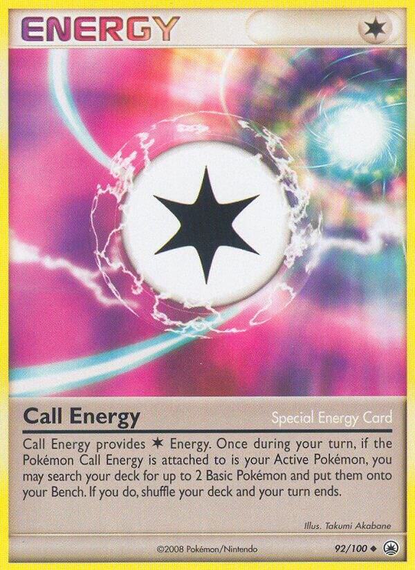 Call Energy 92/100 card