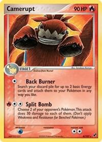 Camerupt 4 107 EX Deoxys 004/107 card
