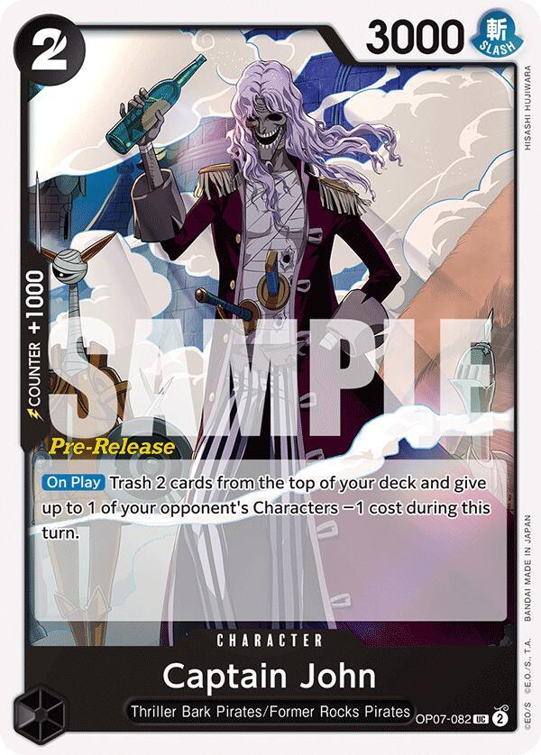 Captain John OP07-082 card