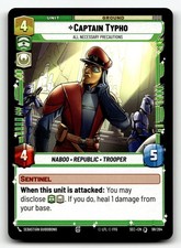 Captain Typho All Necessary Precautions 98/264 card