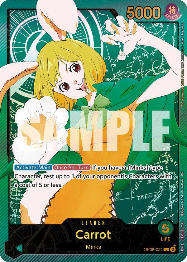 Carrot SP OP08-021 card