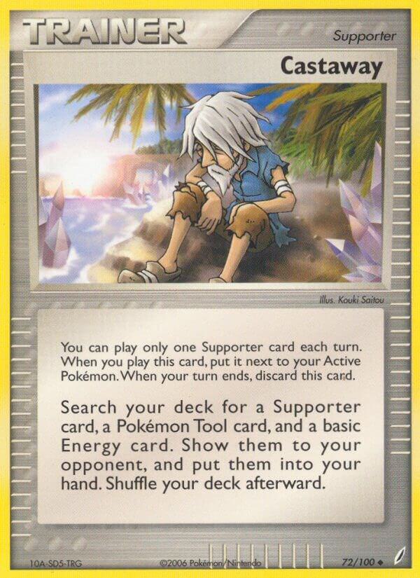 Castaway 72/100 card