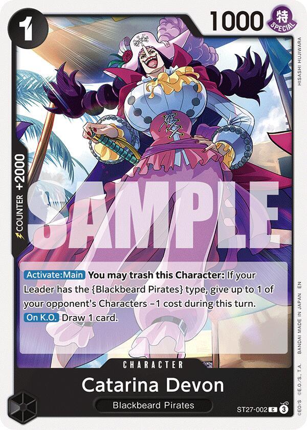 Catarina Devon ST27-002 card