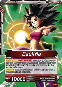 Caulifla Running Wild P-043 card