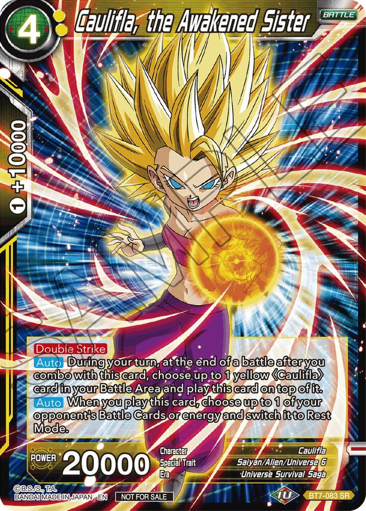 Caulifla the Awakened Sister BT7-083 card