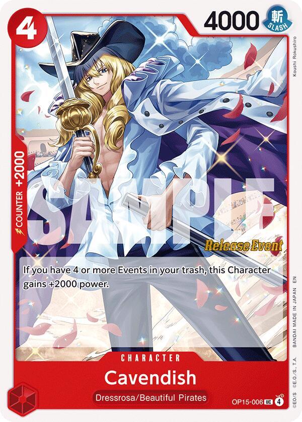 Cavendish OP15-006 card