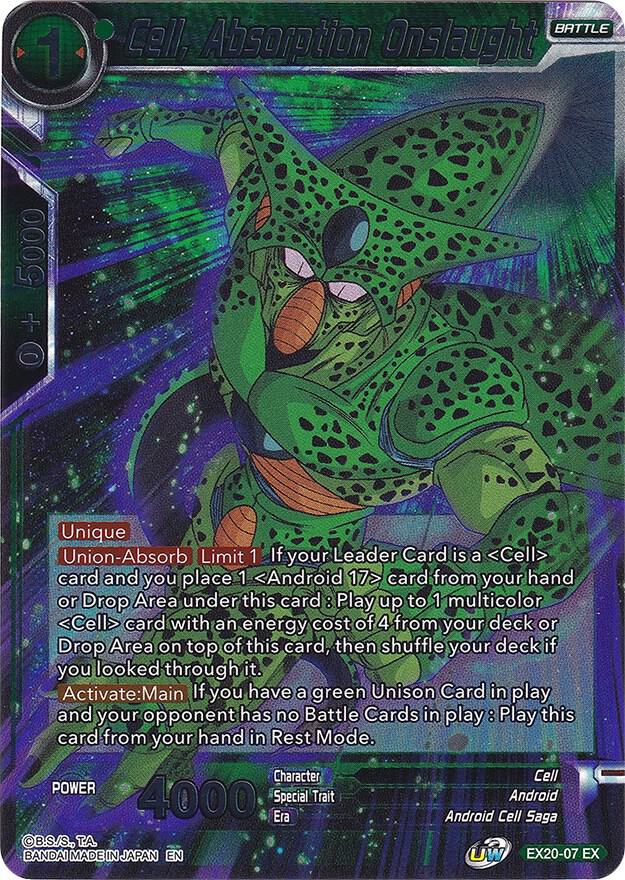 Cell Absorption Onslaught EX20-07