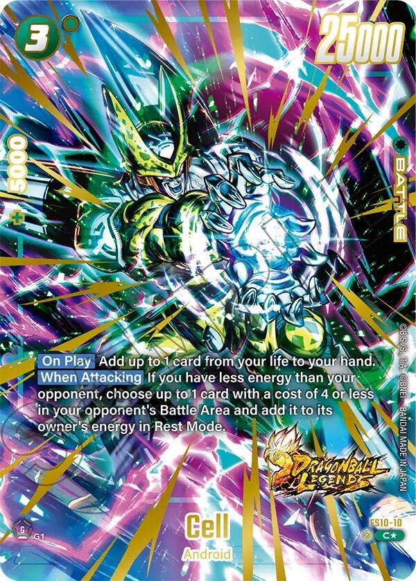 Cell Bonus Pack Alternate Art FS10-10 card