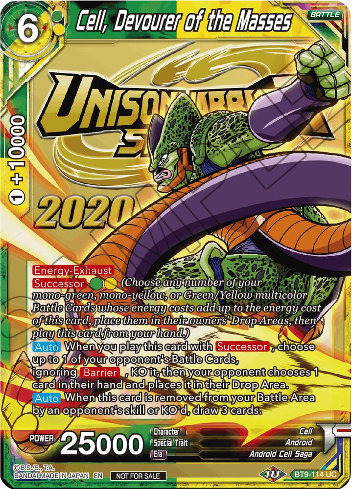 Cell Devourer of the Masses BT9-114 carta