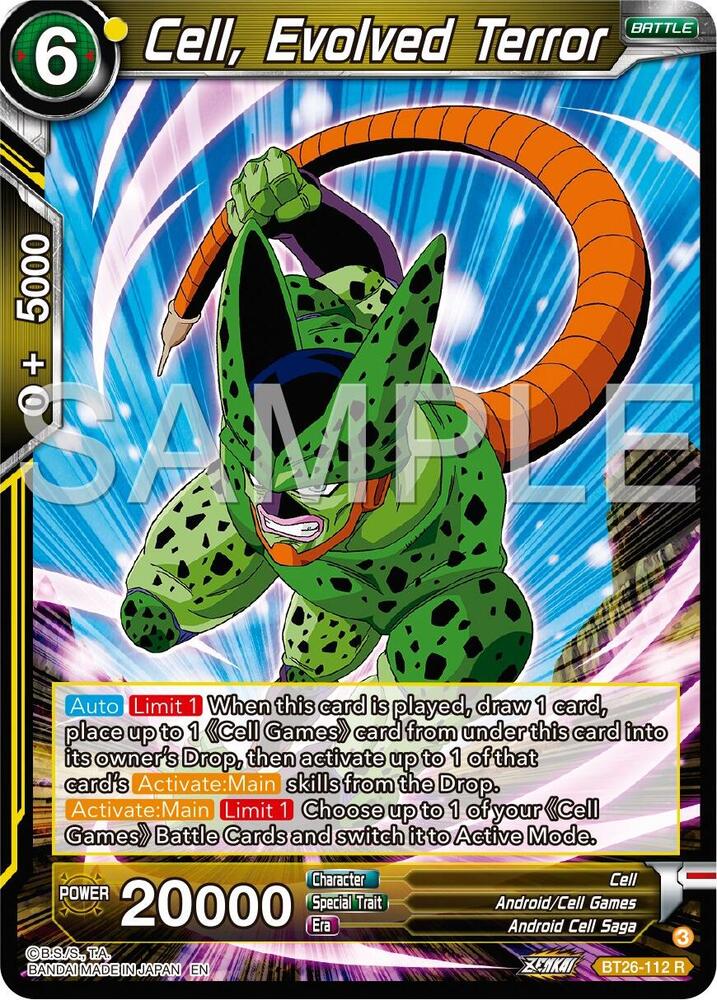 Cell Evolved Terror BT26-112