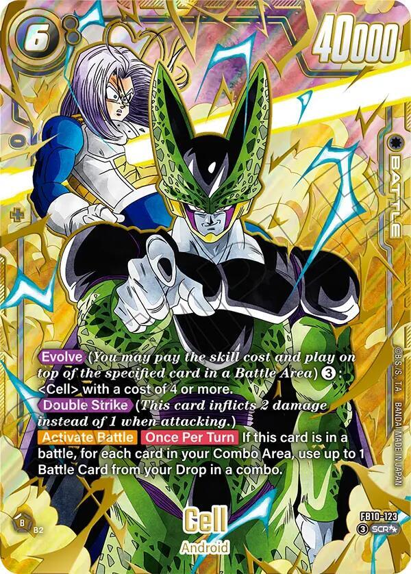 Cell FB10 123 Super Alternate Art carta