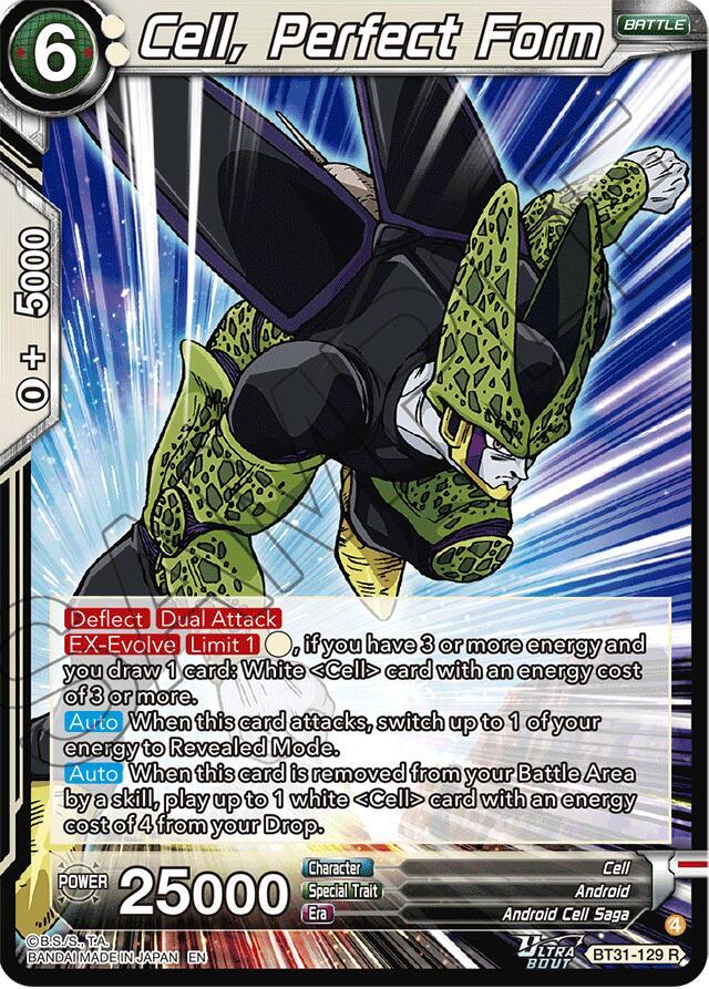 Cell Perfect Form BT31-129 card