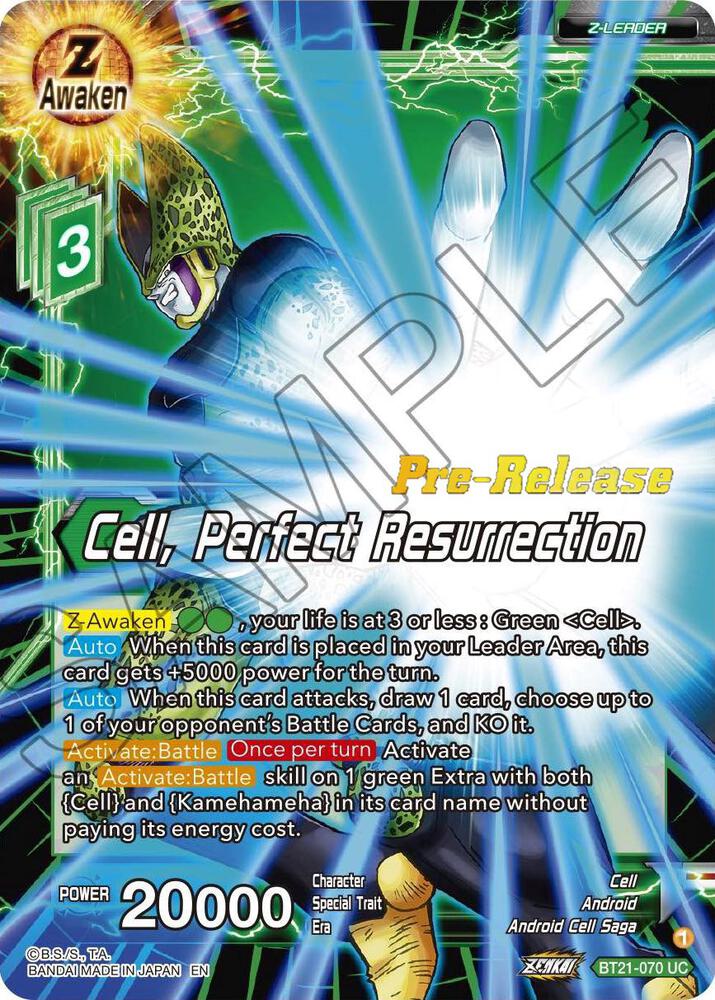Cell Perfect Resurrection BT21-070