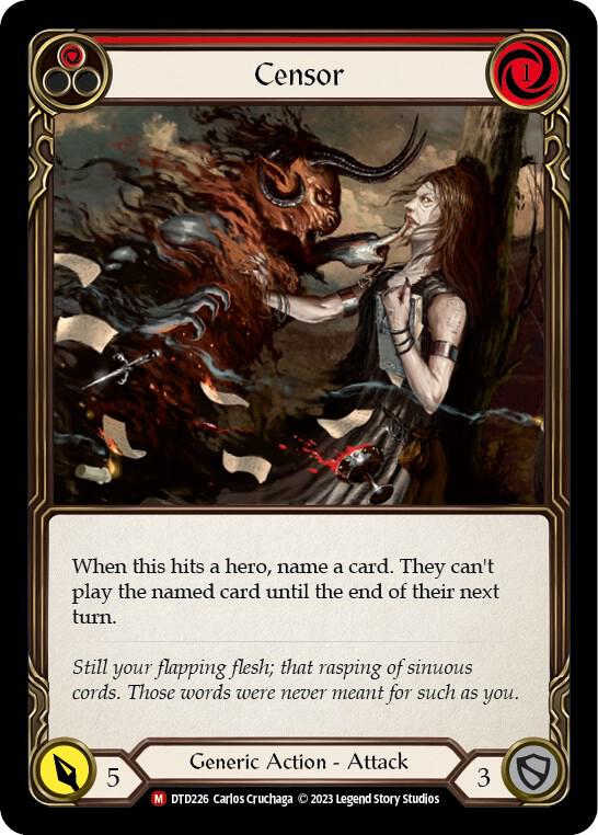Censor DTD226 card