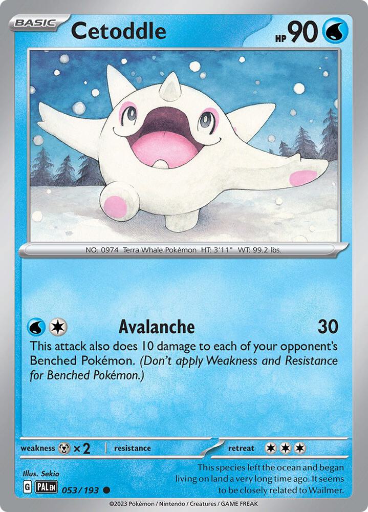 Cetoddle 053/193 card