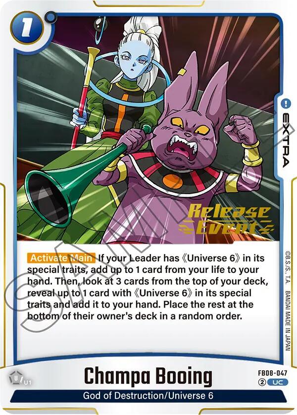 Champa Booing FB08-047 carta