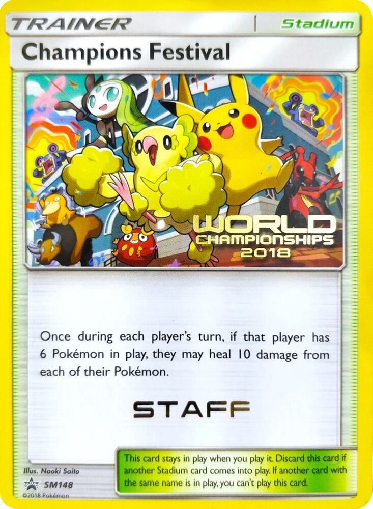 Champions Festival SM148 World Championships 2018 card