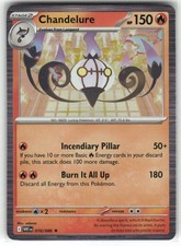 Chandelure 018/086 card