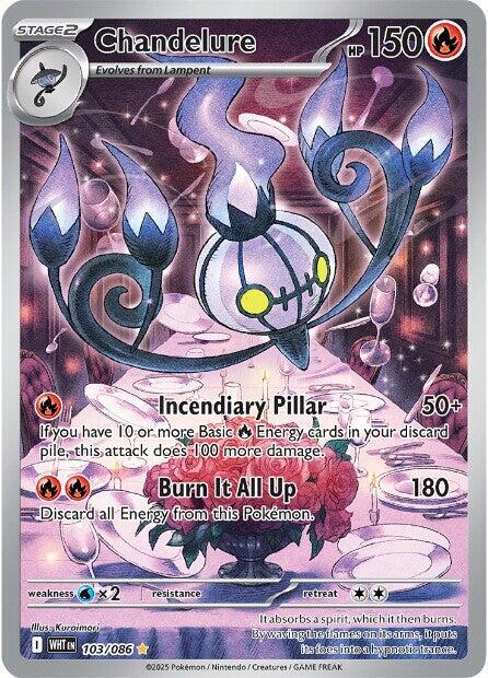 Chandelure 103 086 card