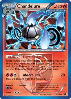 Chandelure 16 116 BW Plasma Freeze 016/116