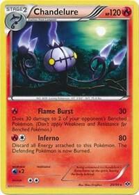 Chandelure 20 99 020/099 card