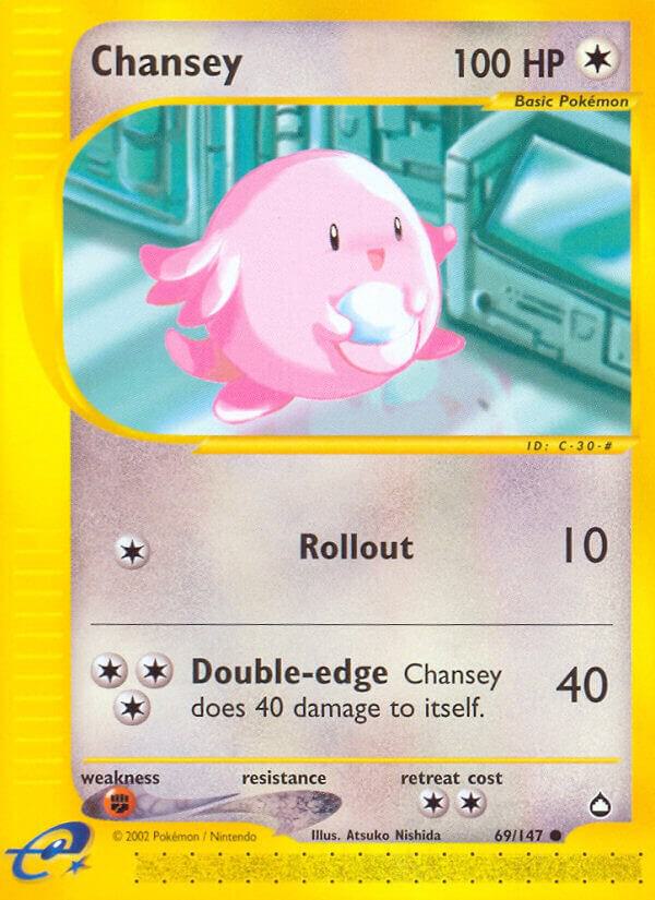 Chansey 069/147 card