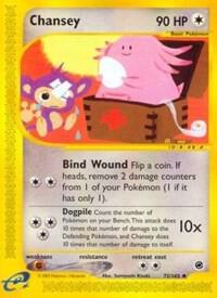 Chansey 072/165 card
