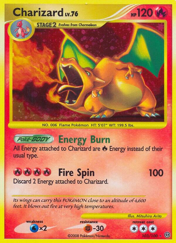Charizard 103/100 card