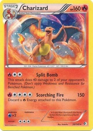 Charizard 20 card