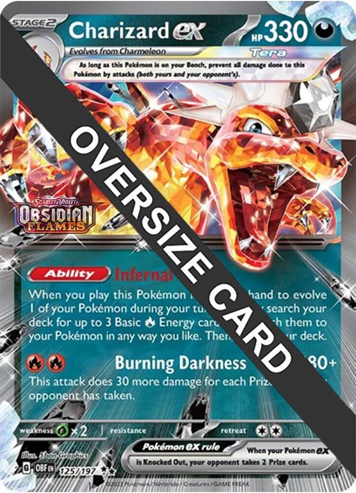 Charizard ex 125 197 card